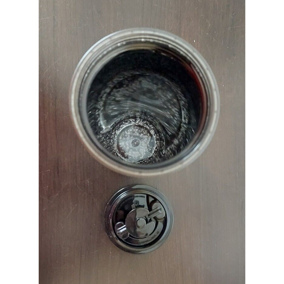 Starbucks 16oz Travel Tumbler w/lid - Gold Champagne Bubbles - Picture 4 of 5